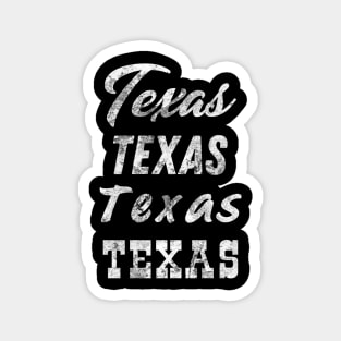 Texas Vintage Texan Gift Lone Star State Magnet