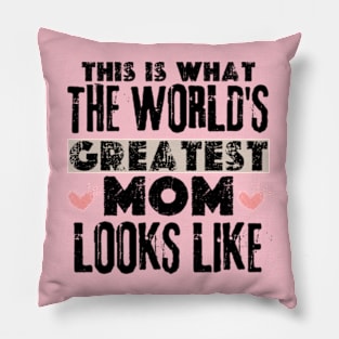 this is what the world's greatest mom looks like  Happy Mothers Day 2024 Mommy Pillow