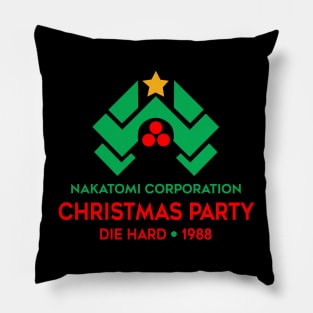 Nakatomi Corporation Christmas Party Die Hard 1988 Pillow
