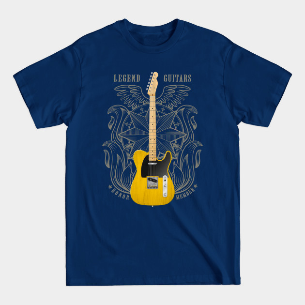 Disover legend electric guitar honor member - Rock - T-Shirt