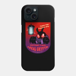 Mothman - Support Your Local Cryptid Phone Case