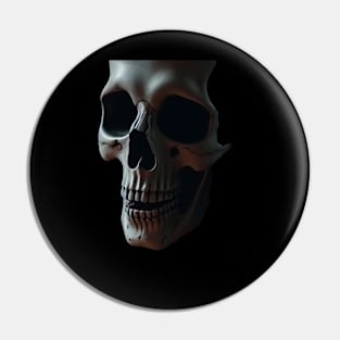 Skull Face Pin