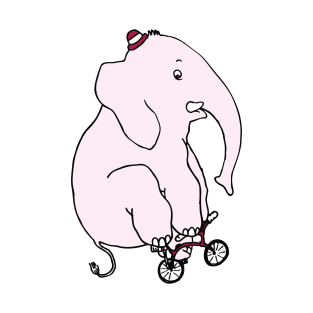 Elephant on a Bike T-Shirt