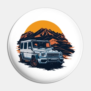 Mercedes G Wagon Classic Car Pin