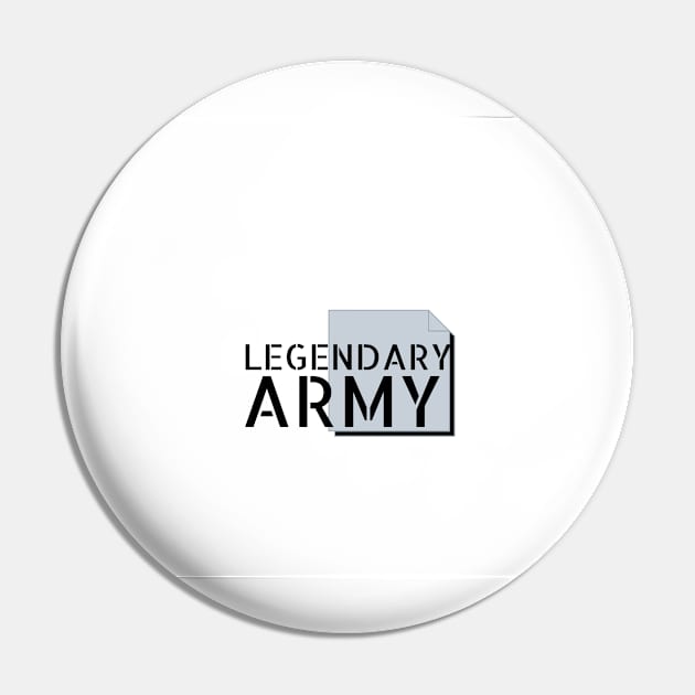 Legendary army Pin by Prince