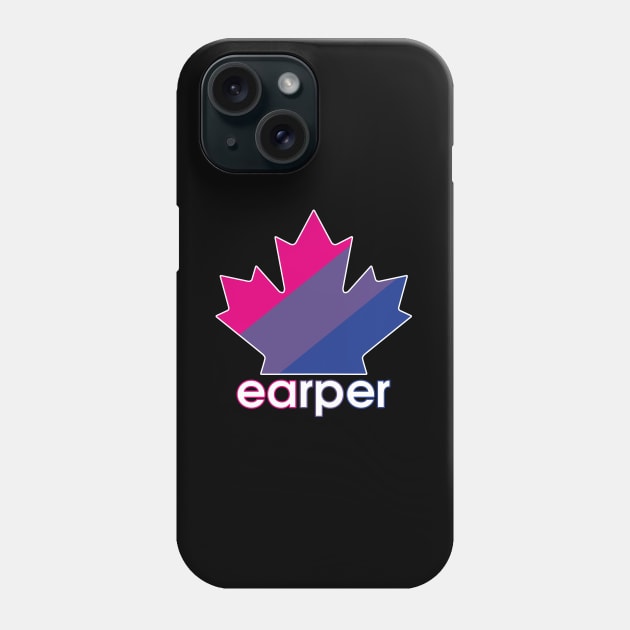 Bisexual Earper Pride Maple Leaf - Wynonna Earp Phone Case by viking_elf