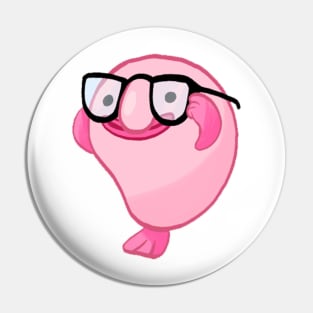 Nerd Blobfish Pin