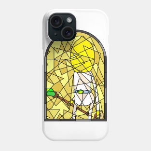 Stained Glass Lemongrab 2 (Lemonwhite) Phone Case