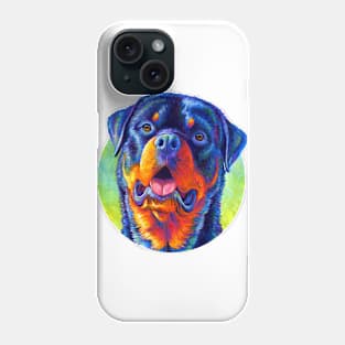 Colorful Rottweiler Dog Phone Case