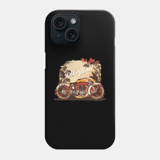 Old School Motorcycle Phone Case