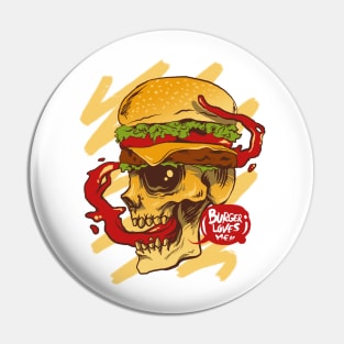 burger loves me Pin