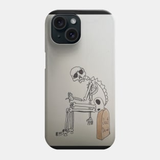 Morbid skeleton gifts Phone Case