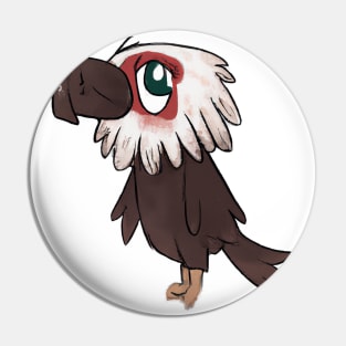 Cute Eagle Drawing Pin