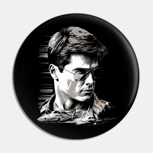 Tom Cruise - Top Gun Design Pin