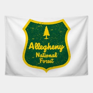 Allegheny National Forest shield Tapestry