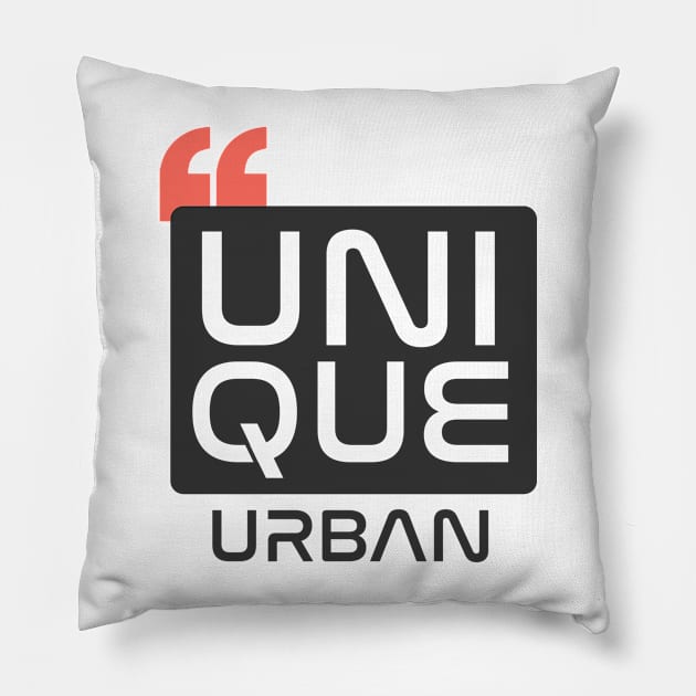 UNIQUE URBAN SIMPLE LIMITED EDITION Pillow by Family Desain