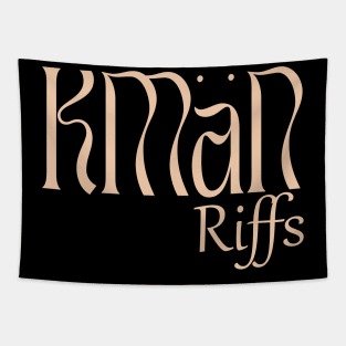 KMaNriffs - The Anchoret logo stand alone Tapestry