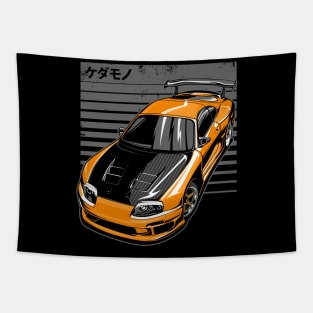 Supra 2JZ JDM Tuning Car 90s Racing Tapestry