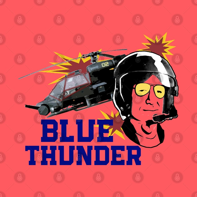 Blue Thunder PJs by PopCultureShirts