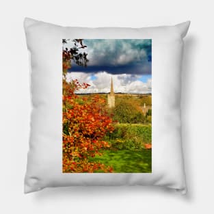 St John the Baptist Church Burford Cotswolds Pillow