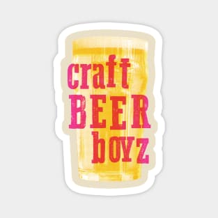 Craft Beer Boyz Pint Magnet