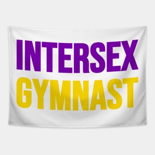 INTERSEX GYMNAST (Purple, Yellow) Tapestry