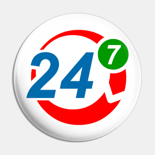 24/7 Pin