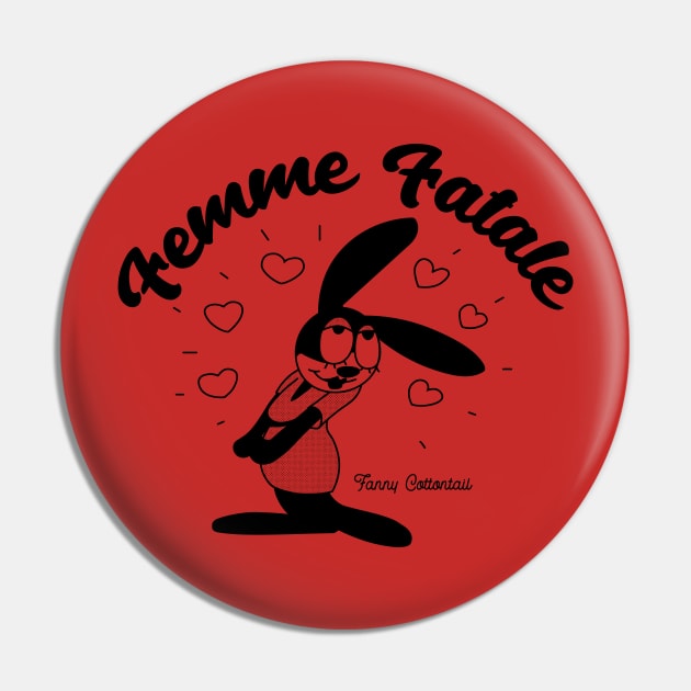 Fanny Cottontail Pin by GoAwayGreen