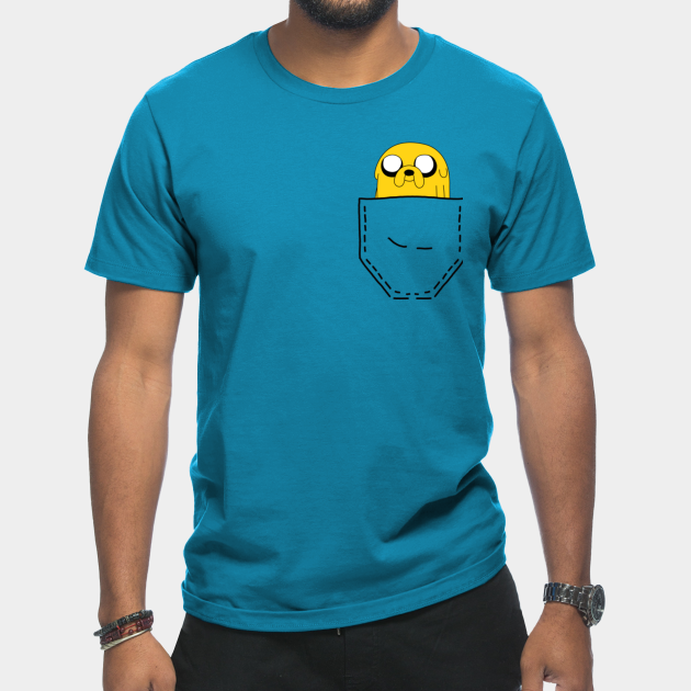 Jake in the pocket - Adventure Time - T-Shirt