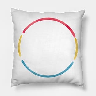 Pride in minimalism (pan pride) Pillow