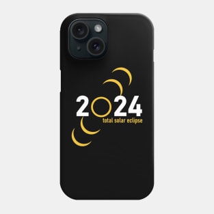 Total Solar Eclipse 2024 Phone Case