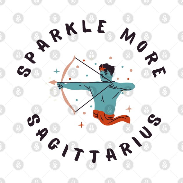 Sparkle More Sagittarius by violetxm