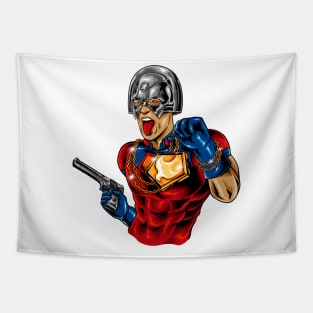 fun hero Tapestry