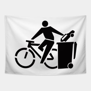 Cycle - Bin Cars Tapestry