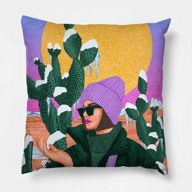 Fashion women Pillow by ColorsOfHoney