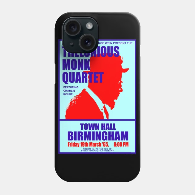 THELONIOUS MONK QUARTET IN CONCERT Phone Case by The Jung Ones