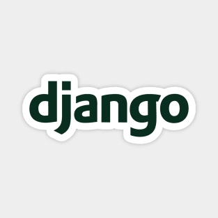 Django Framework Logo Magnet