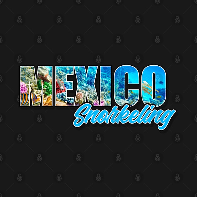 Mexico snorkeling design. Perfect present for mom dad friend him or her by SerenityByAlex