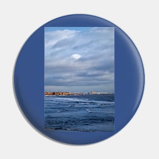 Northumbrian Seascape Pin