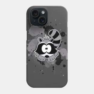 Racoon print Phone Case