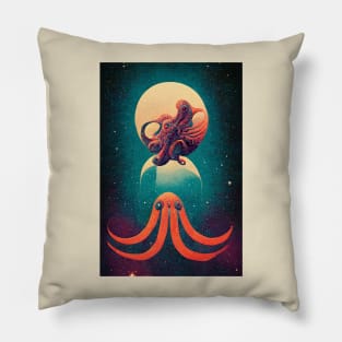 Cosmic Sea Life Pillow