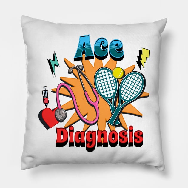 Ace Diagnosis Pillow by ToonSpace