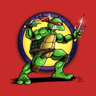 Raphael Ninja Turtle T-Shirt