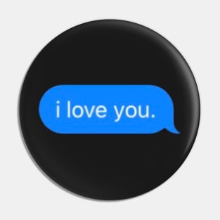 i love you message Pin