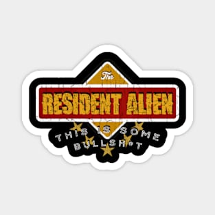 The Resident Alien - Art Drawing Magnet