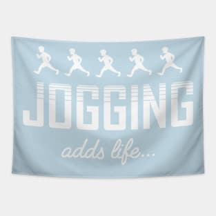 Vintage Jogging Adds Life Retro Aesthetic Punk Rock Streetwear Blink Tapestry