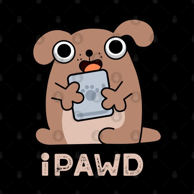 iPawd Cute Doggie Tablet Pun by punnybone