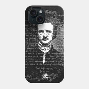 Edgar Allan Poe Portrait Letter 1 Phone Case