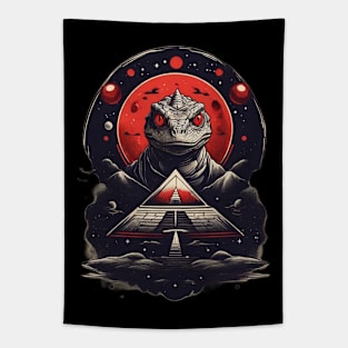 Reptilian Gods Tapestry