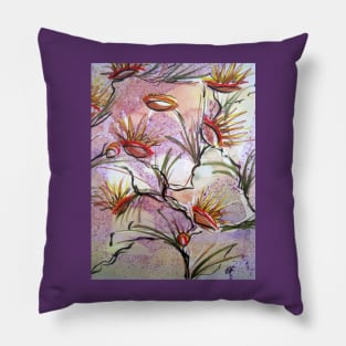 Bush Flowers Pillow